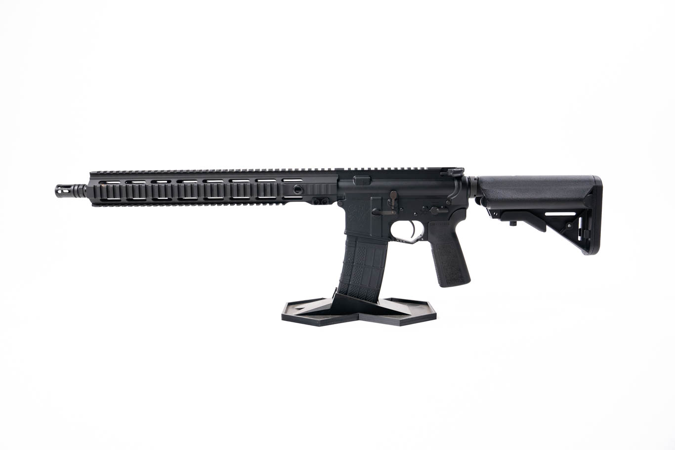 G215 5.56/223W 16" MELONITE BARREL 15" QUAD-RAIL BLACK - Image 2