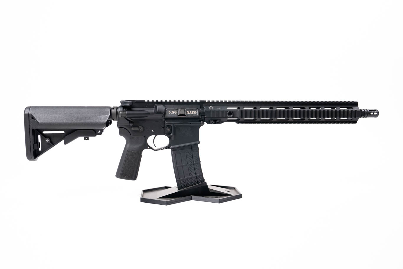 G215 5.56/223W 16" MELONITE BARREL 15" QUAD-RAIL BLACK