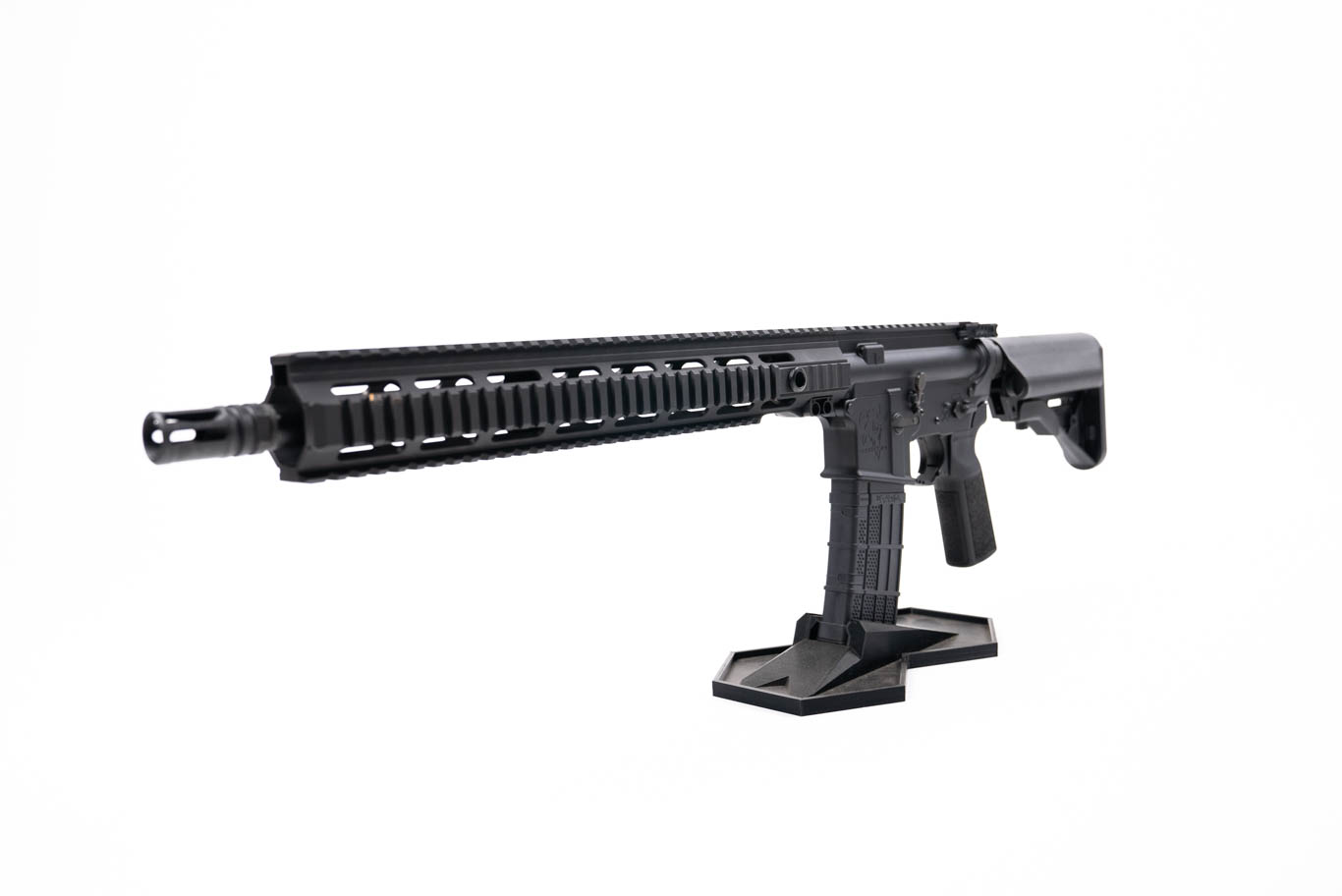 G215 5.56/223W 16" MELONITE BARREL 15" QUAD-RAIL BLACK - Image 4