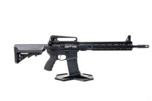 G215 5.56/223W 14.5" MELONITE BARREL PINNED AND WELDED 12.5" QUAD-RAIL BLACK