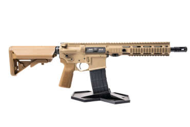 G2 Precision G215 300 BLACKOUT 10.5" MELONITE BARREL SBR 9.125" QUAD-RAIL COYOTE