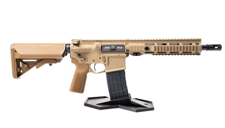 G2 Precision G215 300 BLACKOUT 10.5" MELONITE BARREL SBR 9.125" QUAD-RAIL COYOTE