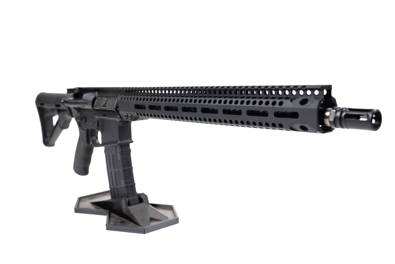 G2 Precision AR-15 223 WYLDE 16" CF BARREL 15" RECCE HAND GUARD CTR STOCK - view 4