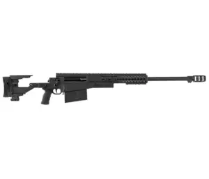 Accuracy International AX50 ELR Folding Rifle Black .50 BMG 27" M24x1 Triple Port Brake 16" Forend Tube 29030BL